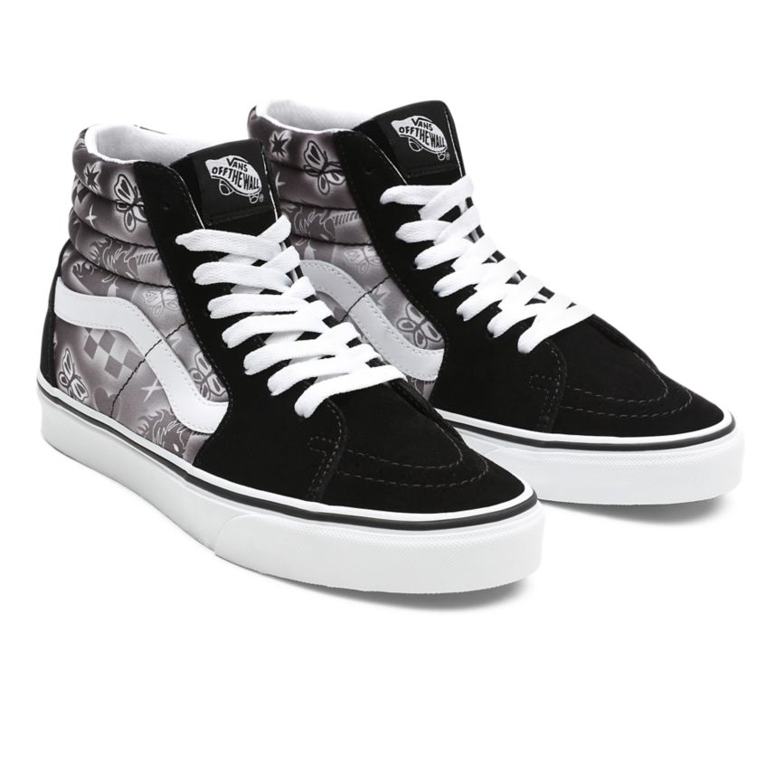 Vans Better Together SK8-Hi Dam Svarta/Vita - Vans Höga Skor Rea (IBGMT8463)